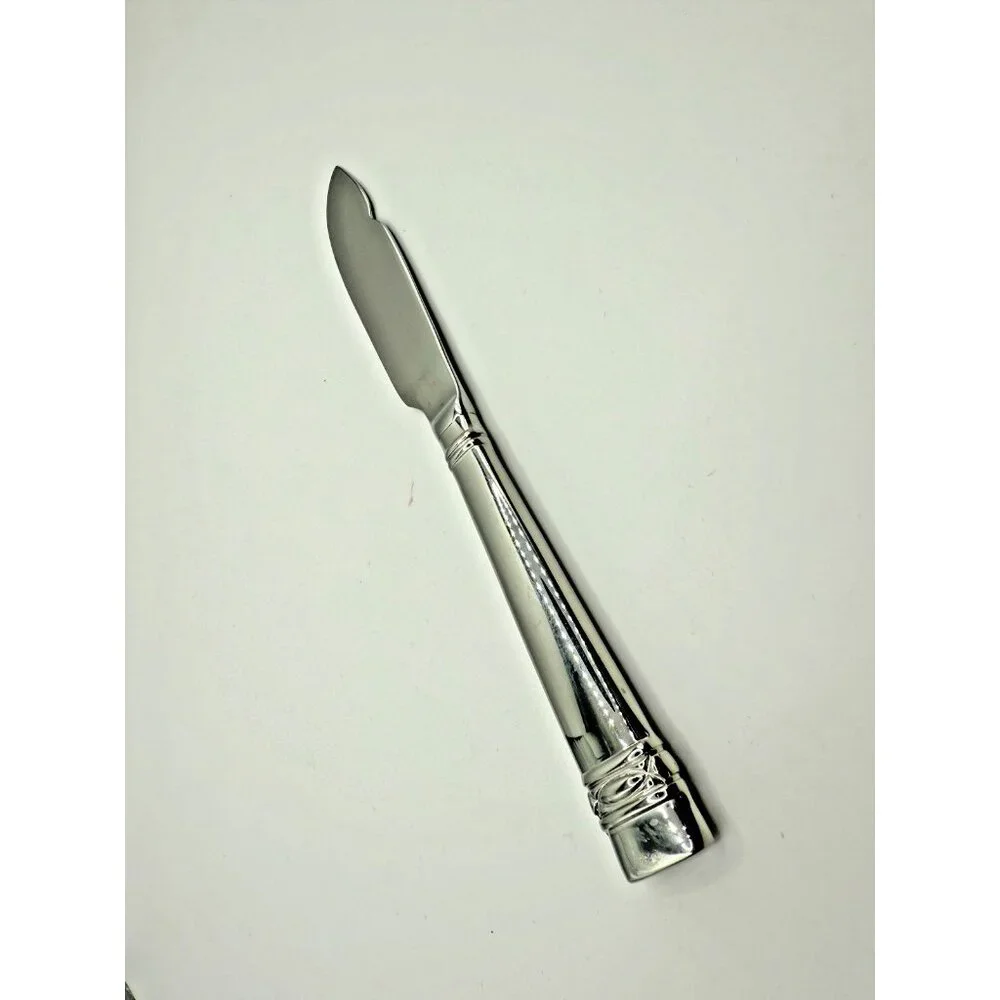 Wedgwood Oberon Hollow Master Butter Knife Spreader 18/10 Glossy 7-1/8